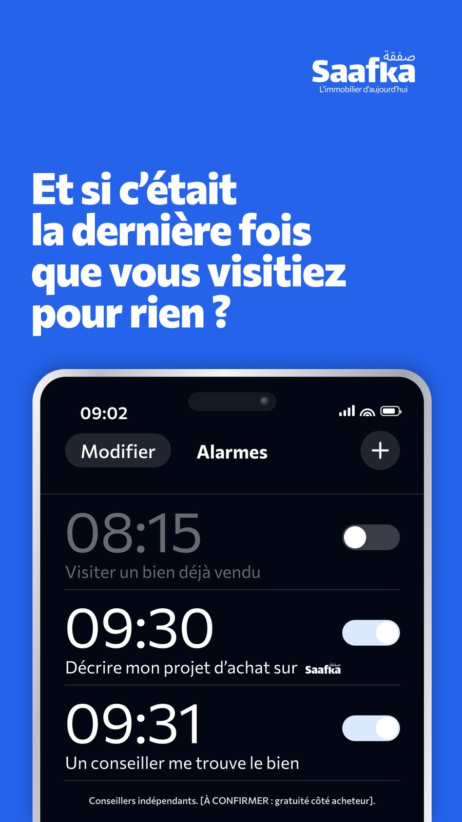 Et si c'etait la derniere fois que vous visitiez pour rien ?